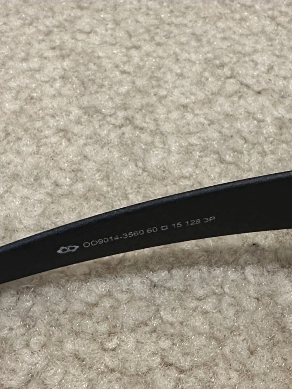 Oakley Black Matte Frame Sunglasses with Dark Lenses